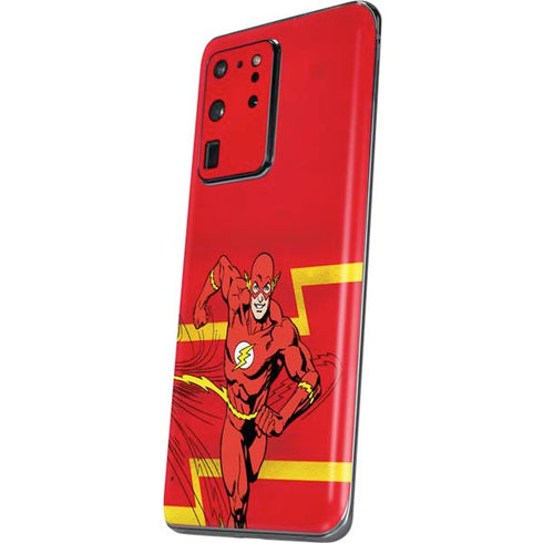DC Comics The Flash Classic Art Running Pose Galaxy S20 Ultra 5G Skin